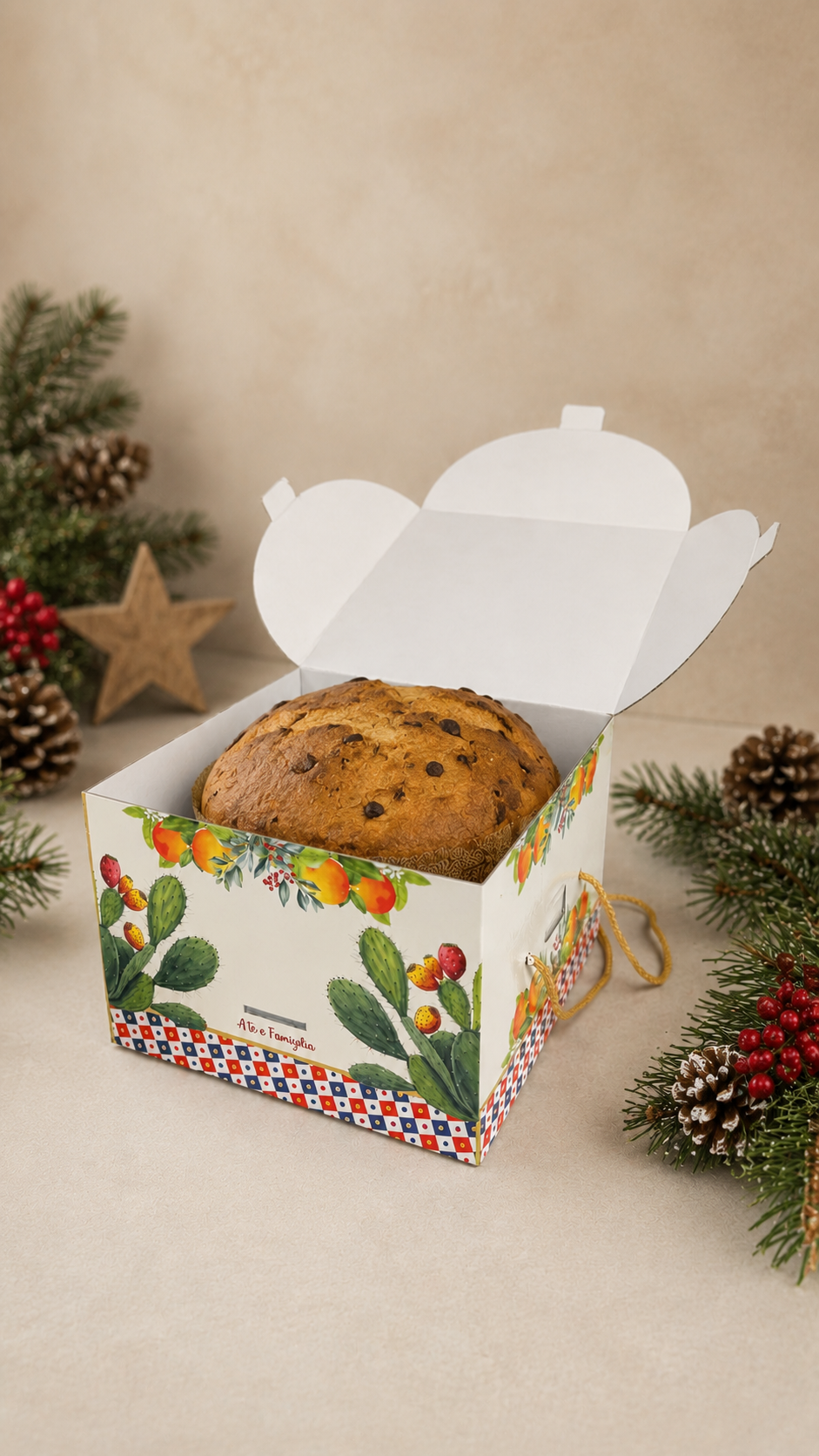 Scatola Panettone_mod. Fico26 - immagine 2