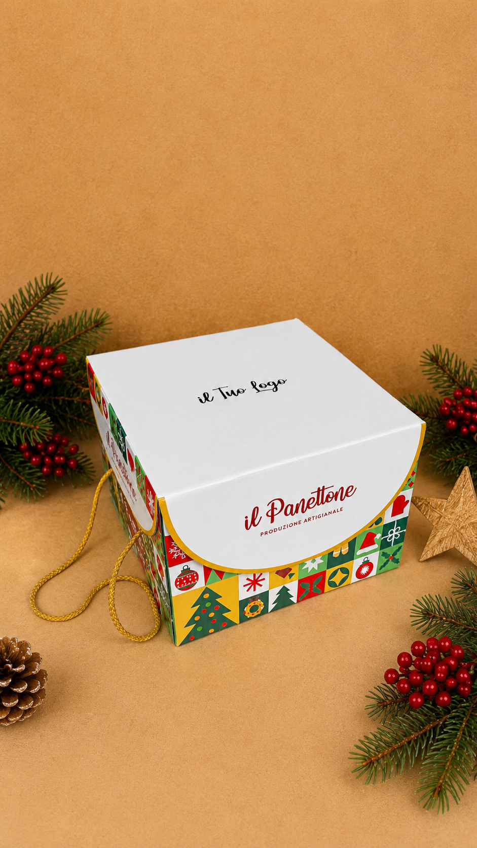 Scatola Panettone_mod. Xmas2026 - immagine 2